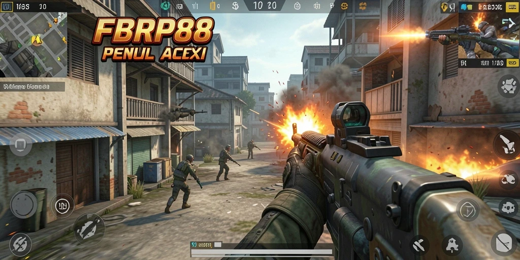 Tampilan utama gameplay FBRP88 yang seru dan mendebarkan.