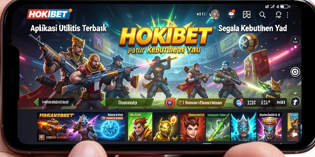 Tampilan antarmuka HOKIBET yang intuitif dan mudah digunakan.
