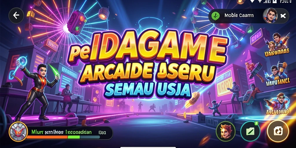 Tampilan gameplay menarik dari IDAGAME yang penuh tantangan.