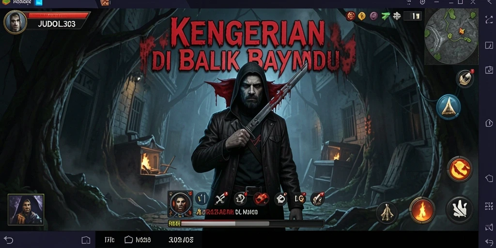 Tampilan gameplay mengerikan dari JUDOL303 yang menyuguhkan suasana ketegangan.