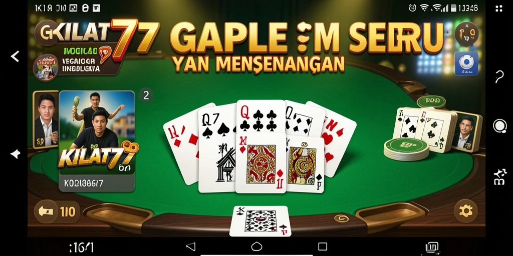 Tampilan gameplay seru KILAT77 dengan teman-teman.