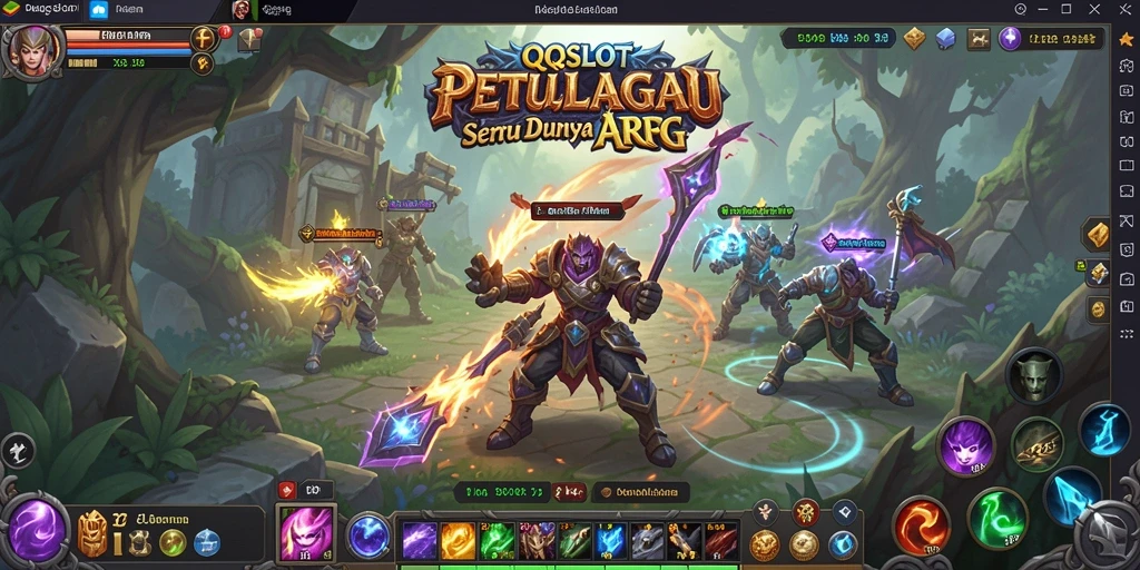 Tangkapan layar gameplay QQSLOT yang mendebarkan dan penuh aksi.