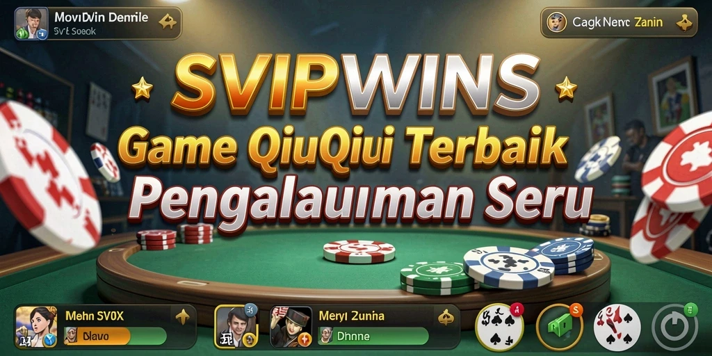 Gameplay seru dari SVIPWINS menampilkan aksi QiuQiu yang menarik.