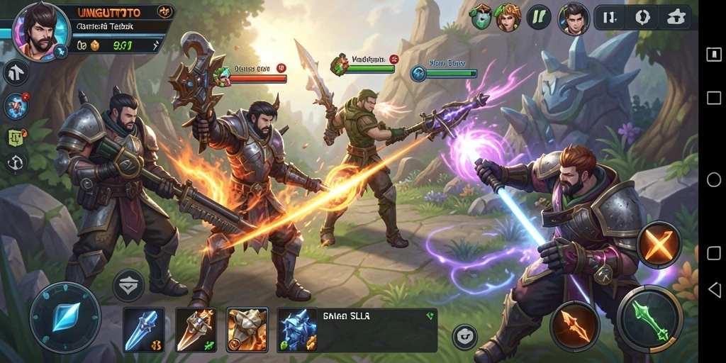 Screenshot gameplay UNGUTOTO yang menampilkan strategi pembangunan kota.