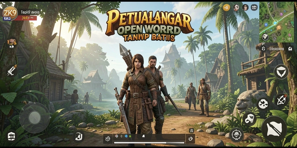 Gameplay ZK9 yang menarik di dunia Open World.